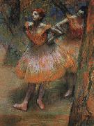 Edgar Degas Two Dancers_j Spain oil painting reproduction